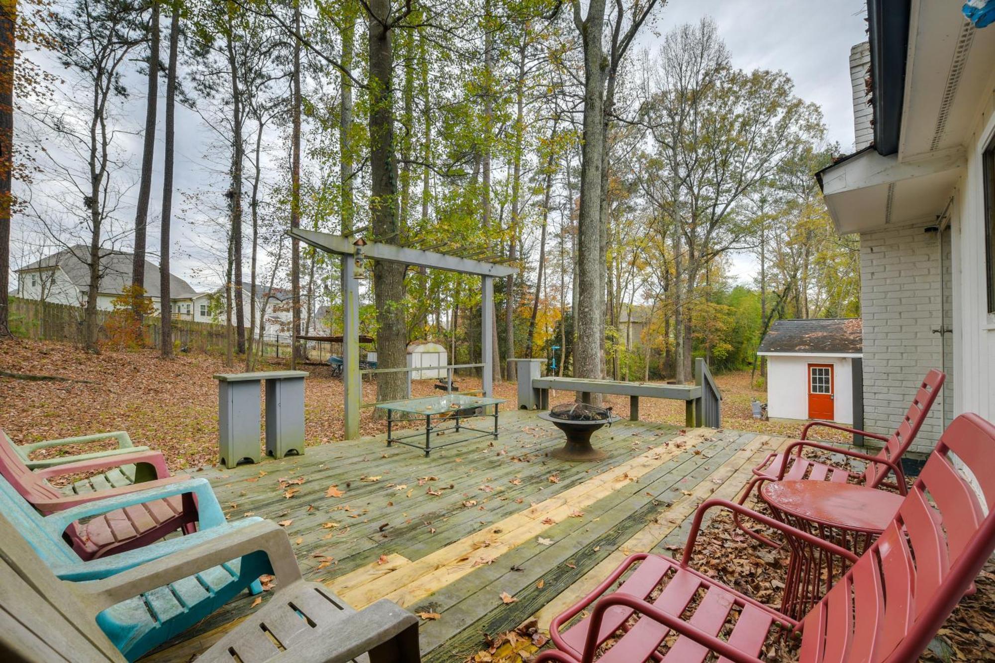 Serene Family Home With Deck In Knightdale! Exterior foto
