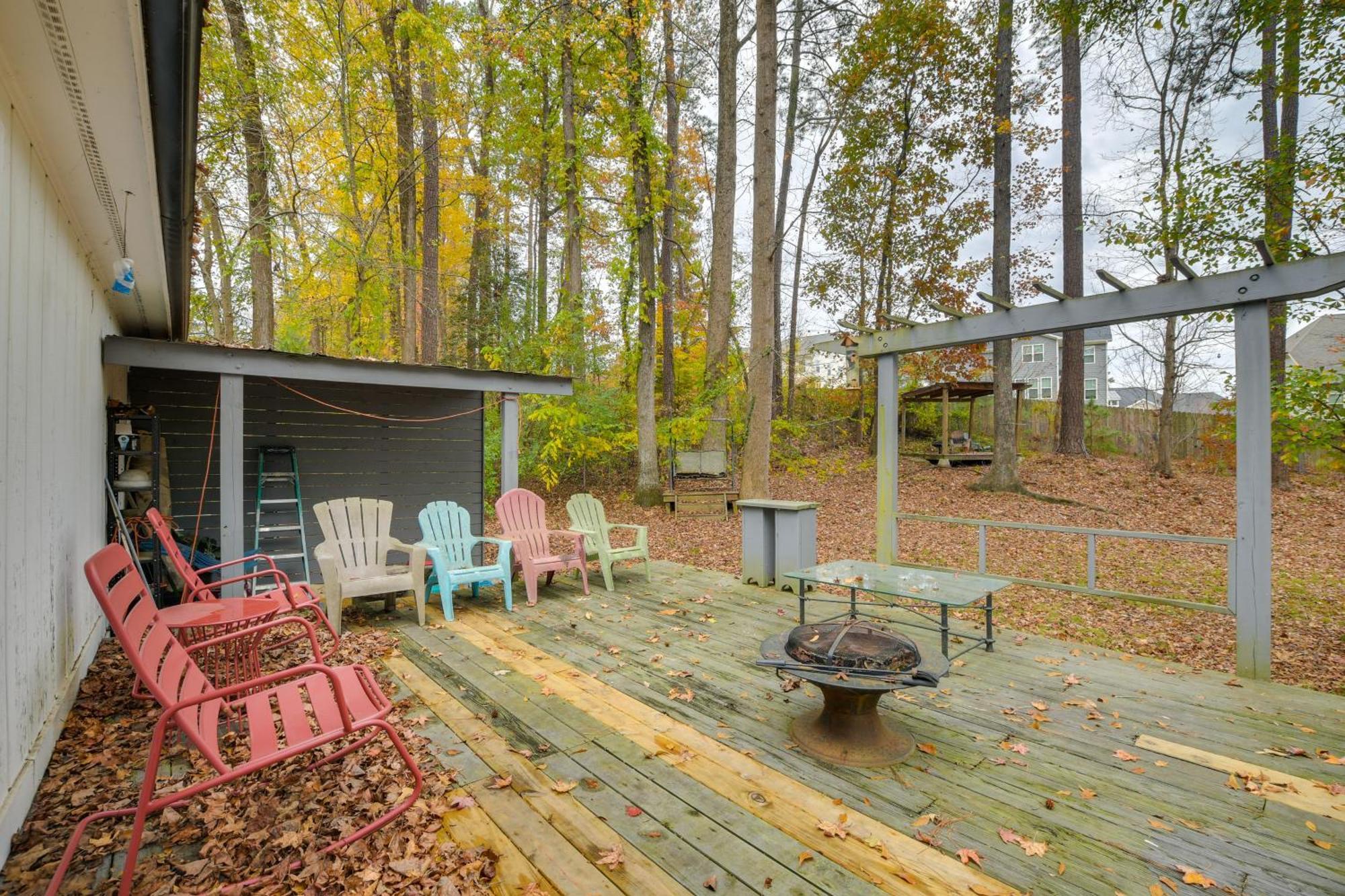 Serene Family Home With Deck In Knightdale! Exterior foto